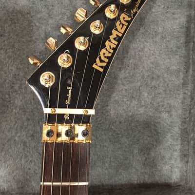 Kramer American Pacer Custom II 1988ish Gold Holoflash image 4