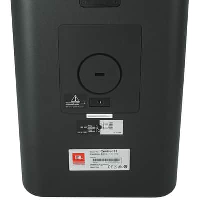 JBL CONTROL 31 150w 70v Commercial Indoor/Outdoor 10" Wall Mount Speaker Black image 8
