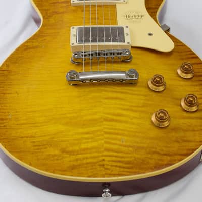 Heritage H-150 Dirty Lemon Burst Artisan Aged image 11