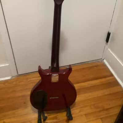 Washburn 1980 Burgundy Raven MIJ Electric Guitar image 9