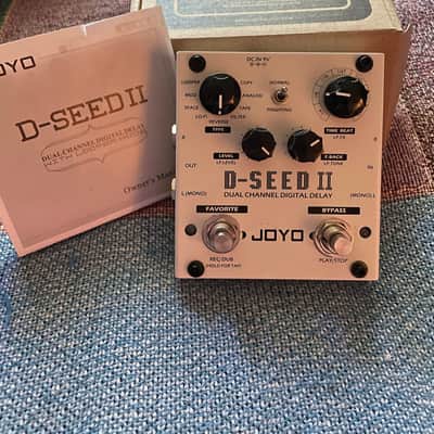 Reverb.com listing, price, conditions, and images for joyo-d-seed-ii-stereo-delay-pedal