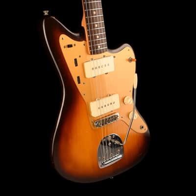 Vintage '59 Fender Jazzmaster 3-Tone Sunburst with OHSC - Danny Amis Los Straitjackets image 7