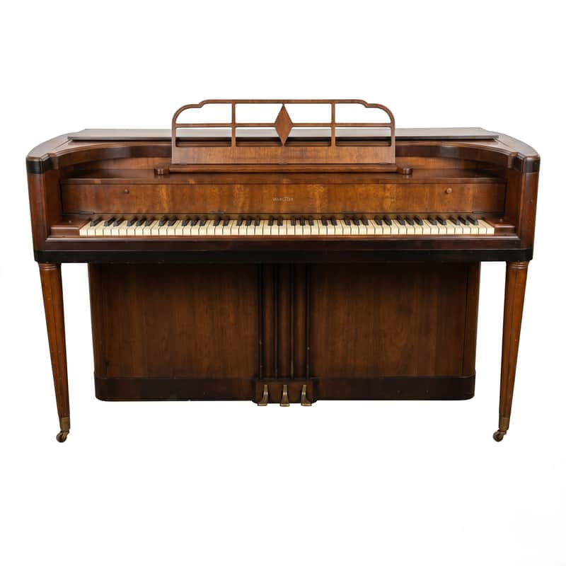 Rare Wurlitzer Art Deco Console Piano image 1