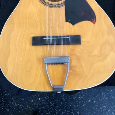 1970s Harmony Silvertone H1227 (Stella) 12-string guitar - high action image 7