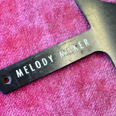 Vintage 1959 Gibson Melody Maker Pickguard 3/4 scale MM w/ Big Pickup 1960 guard image 2