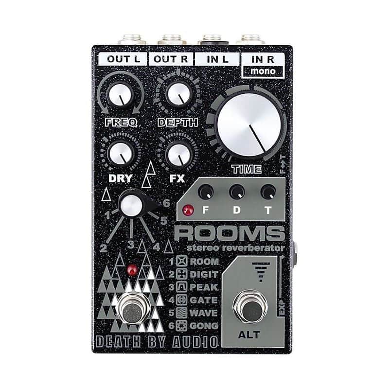 Death by Audio ROOMS Stereo, Multi Function Digital Reverb image 1
