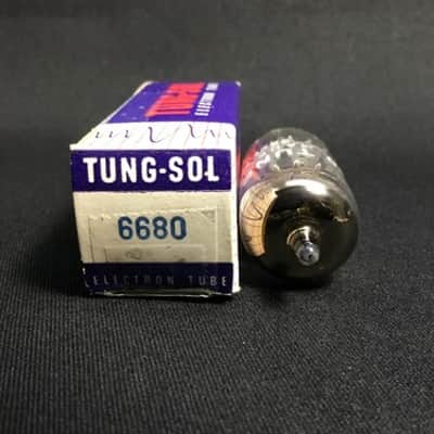 NOS TUNG-SOL 6680/12AU7A Audio Amplifier VACUUM TUBE USA Tested 7.5988-D image 4