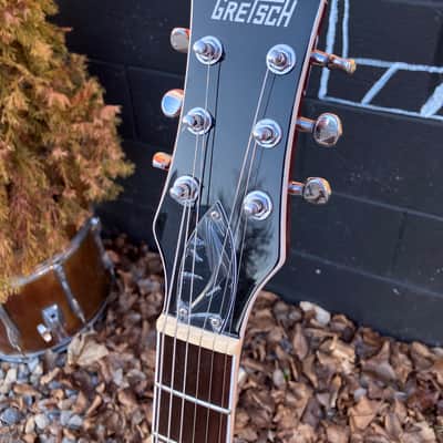 Gretsch G5220 Electromatic Jet BT Single-Cut with V-Stoptail, Laurel Fingerboard, Firestick Red image 4