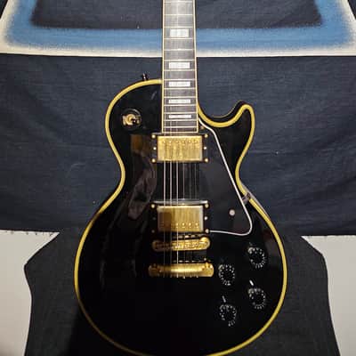 Burny RLC-60 Les Paul Custom 1983 Black, Japan, Fernandes image 5