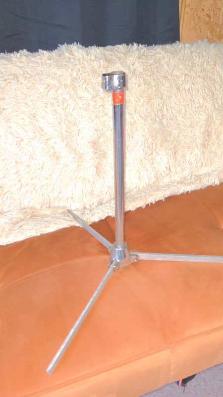 Slingerland Cymbal stand flat base 60's - Chrome image 1