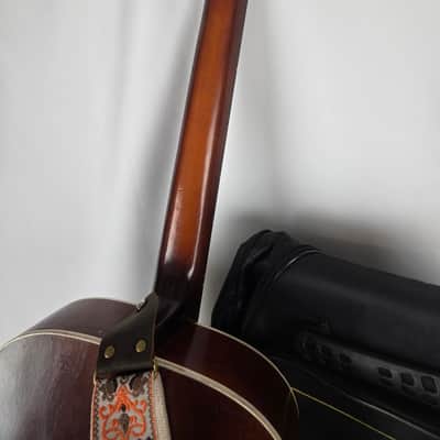 Harmony Barclay 1143 1970 - X-Brace, Neck Rest, Journey Piezo Pickup image 16