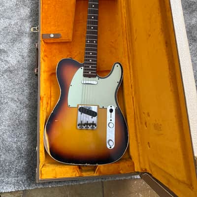 Fender Custom Shop ’62 Telecaster Relic 2016 Sunburst image 8
