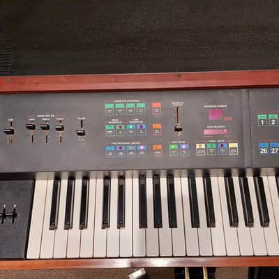 Rhodes Chroma 64-Key 16-Voice Polyphonic Hybrid Analog Synthesizer 1982 complete authentic package image 3