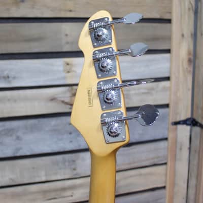 Used Peavey Zodiac DE 4 String Mirror Pickguard Electric Bass Guitar with Gigbag image 8