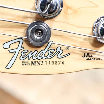 Fender Standard Jazz Bass Custom Shop Pickups Brown Sunburst Electric Bass image 11