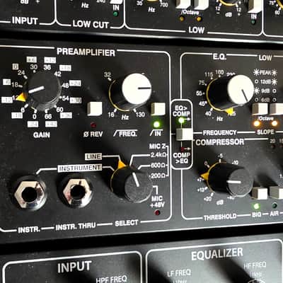 Drawmer 1977 Chanel Strip, Mic Preamp, Equalizer, Compressor and Saturator image 2