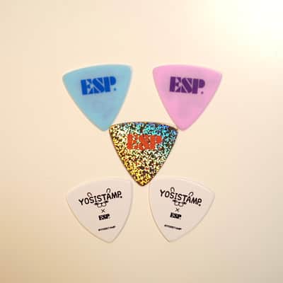 ESP Wanima Kenta & Yosistamp Bunny Guitar Picks 5pcs Made in Japan image 2