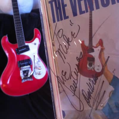 Mosrite The Ventures 1963 "Red" Possible prototype SN 0000 image 11