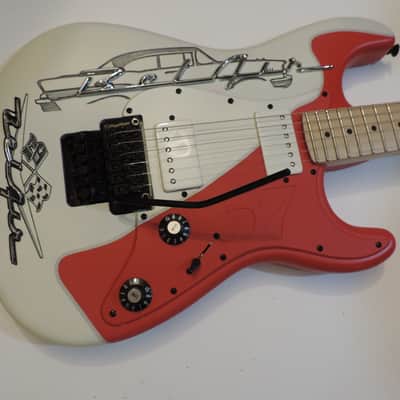 DDCC USA CUSTOMS STRATOCASTER 57 CHEVY BEL AIR CUSTOM HH FLOYD ROSE STRAT GUITAR image 1