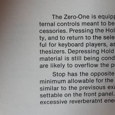Owner's Manual for MXR 01 Digital Reverb 1984 image 6