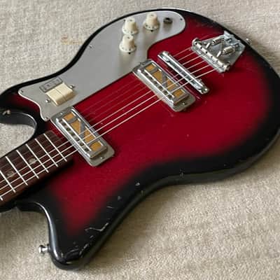 Vintage 1960’s Fujigen EJ-2 Electric Guitar Pre Maxon Goldfoil Pickups MIJ Japan Jon Spencer Blues Explosion image 7