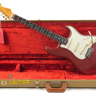 Fender MIJ 62 Vintage Reissue Stratocaster Burgundy Mist 1990 image 3