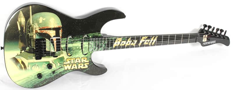 Fernandes Retrorocket Star Wars Guitar Collection Darth Vader | Reverb