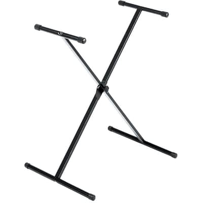 Yamaha PKBS1 | Black, Metal, Collapsible X-Style Keyboard Stand image 1
