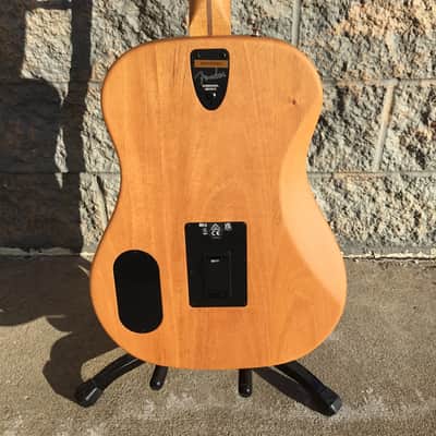 Fender Highway Series Dreadnought Mahogany Top Natural w/Bag image 5
