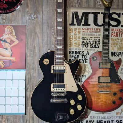 Gibson Les Paul Standard '60s Plain Top 2021 - Ebony - Gibson Exclusive Collection image 3