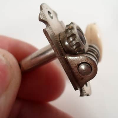 Wartime Martin Waverly Vintage Tuners 1940's set of 7 w/ ferrules image 5