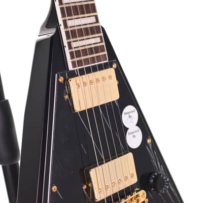 Jackson X Series Scott Ian Signature King V KVXT with Laurel Fretboard 2019 - Present - Gloss Black  3172gr image 8