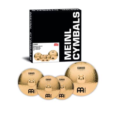 Meinl Cymbals CC-CS1 Classics Custom Brilliant Complete Cymbal Set image 10
