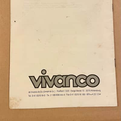 VIVANCO VCR 3022 Audio/Video Processor 1990-1995 - Black image 11