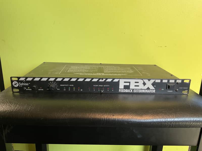 Sabine R1.0  FBX Feedback Exterminator Rack Effects Unit image 1