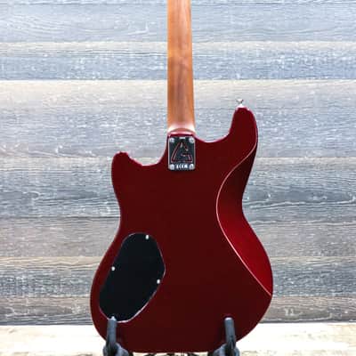Guild Surfliner Deluxe Scarlett Red Metallic HSS Solid Body Electric Guitar image 3