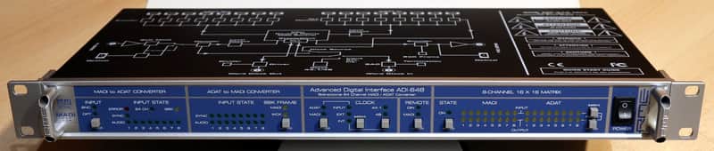 RME ADI-648 MKII 64-Kanal 192 kHz ADAT/MADI Format Converter image 1