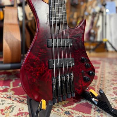 Ibanez EHB1505 Headless Bass Stained Wine 2024 image 2