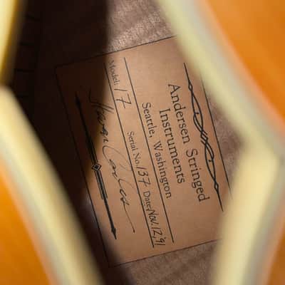 Andersen Model 17' Archtop image 9