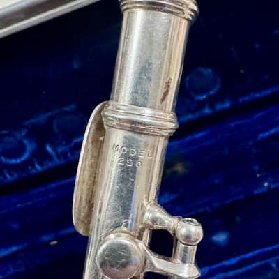 Armstrong Model 290 Vintage Silver Flute w/ Case - Silver image 5