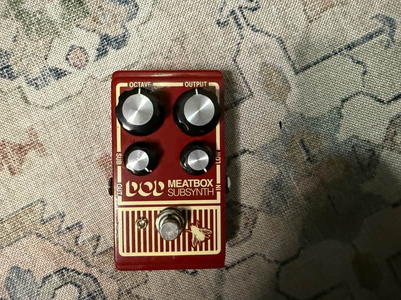 DOD Meatbox Sub Synth Reissue 2010s - Red image 1