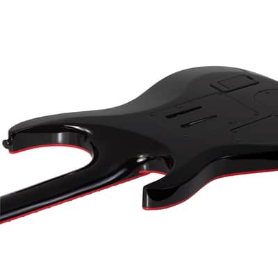 Schecter Sullivan King Banshee 6FRS - Obsidian Blood image 13