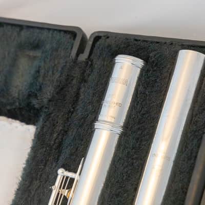 Yamaha YFL-381H Intermediate Open-hole Flute *Silver Headjoint *Made in Japan *Low-B *Cleaned & Serviced image 4