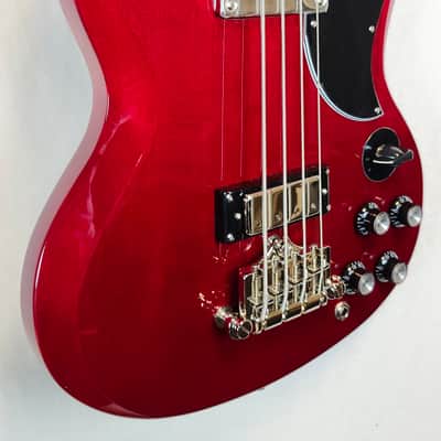 Mint Epiphone EB-3 "SG" Design Electric Bass, 2 PU, Cherry 2024 image 4
