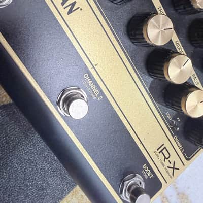 Friedman IR-X Dual Tube Preamp Limited Edition - Reverb Exclusive 2023 - Black / Gold with Signature image 3