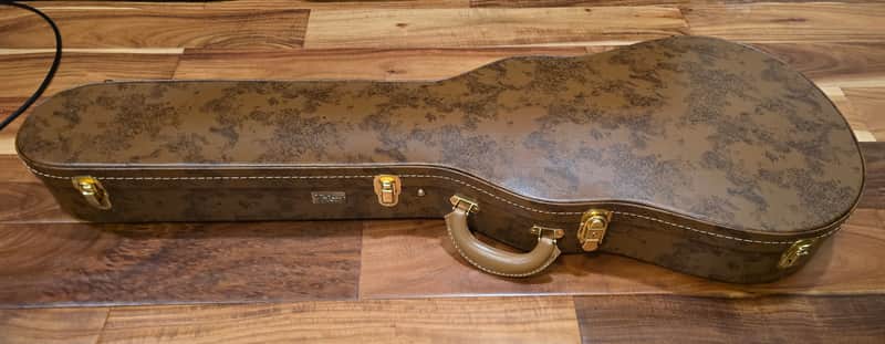 Gibson Gibson Lifton Historic 5-Latch Non-Aged Brown/Pink Les Paul Case 2026 image 1