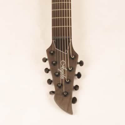 Agile 8 String 28 5/8" Scale Intrepid Pro 828 EB CP Charcoal Electric Guitar image 4