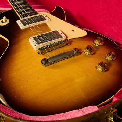 Gibson Custom Shop Wildwood Spec by Tom Murphy 1958 Les Paul Standard - Murphy-Painted, Heavy Aged image 7