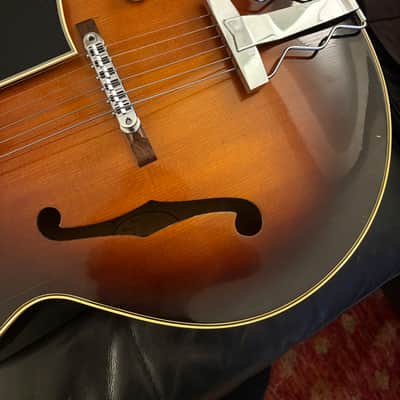 Gibson L-7 1948 with Routed Humbucker Pickup, Very Clean Finish! (Wes Montgomery!) Comes with HSC image 5
