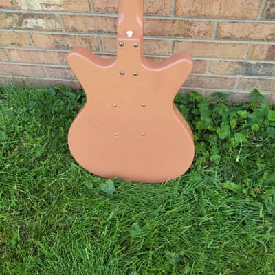 1998 Danelectro DC-59 Electric Guitar Copper Great Player & Sound Exceptionally Fine Original Condition image 5